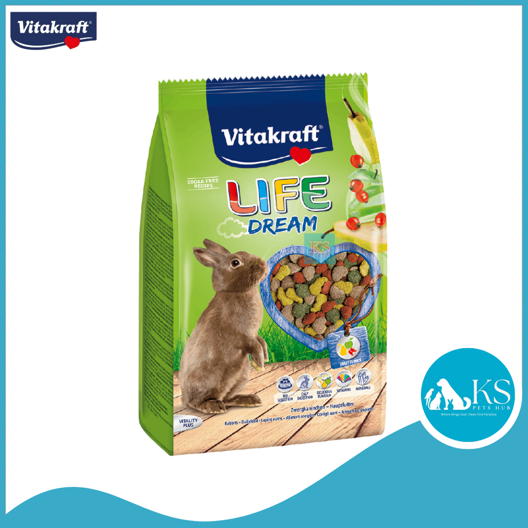 Vitakraft Life Dream Rabbit Food 600g Small Animal Food