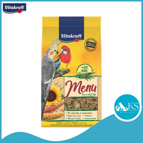 Vitakraft Birds Menu Cockatiel 800g Bird Feed