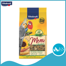 Load image into Gallery viewer, Vitakraft Birds Menu Canary 1kg/ Budgie Lovebird 800g / Parrot 1kg Bird Food