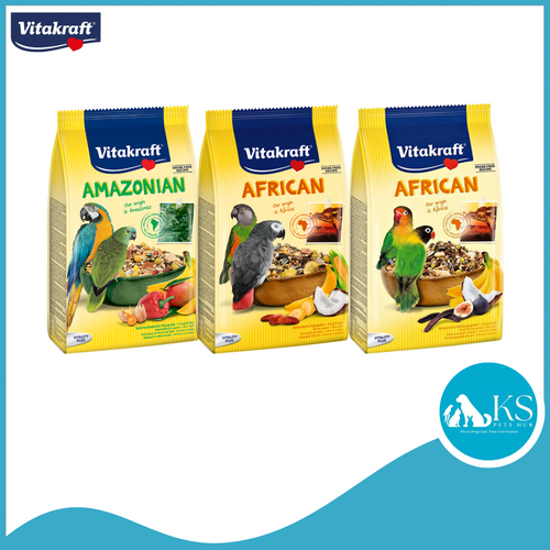 Vitakraft Birds Home Country African Lovebird/ African Parrot/ Amazonian Parrot 750g Bird Food