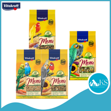 Load image into Gallery viewer, Vitakraft Birds Menu Canary 1kg/ Budgie Lovebird 800g / Parrot 1kg Bird Food
