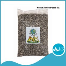 Load image into Gallery viewer, [WOLA Medium Sunflower] World Of Living Animals Seeds 1kg Parrot Bird Food Treats