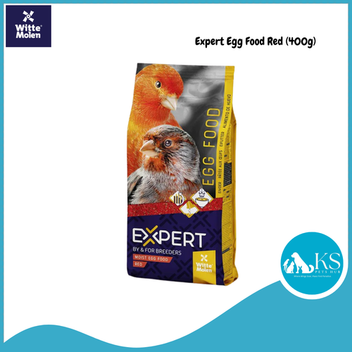 Witte Molen Expert Eggfood RED 400g Parrot Food Diet