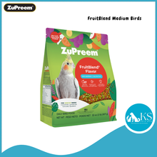 Load image into Gallery viewer, Zupreem Fruit Blend Medium 2lb / 17.5lb Bird Food