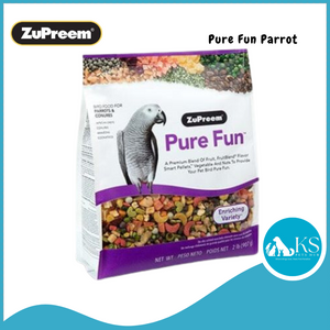 Zupreem Pure Fun Small / Medium / Parrot / Macaw Bird Feed