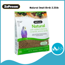 Load image into Gallery viewer, Zupreem Natural Small Birds 2.25lb / 20lb