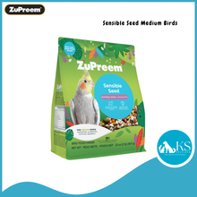 Load image into Gallery viewer, Zupreem Sensible Seed Small / Medium / Large Bird 2lb Bird Food