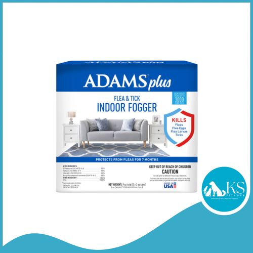 ADAMS Plus Flea & Tick Indoor Fogger For Pets