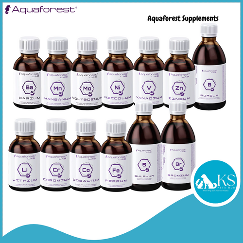 Aquaforest Assorted Supplement for Seawater Living Organisms Coral Reef Aquatic 200ml / 1000ml