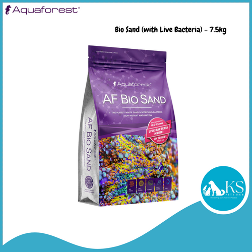 Aquaforest Bio Sand (with Live Bacteria) - 7.5kg Fish & Aquatic