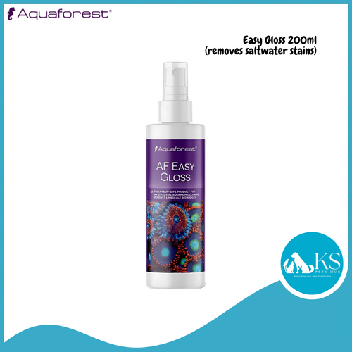 Aquaforest Easy Gloss 200ml (removes saltwater stains) Fish & Aquatic
