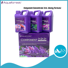 Load image into Gallery viewer, Aquaforest Component Concentrate 3x1L (dosing formula) Fish &amp; Aquatic