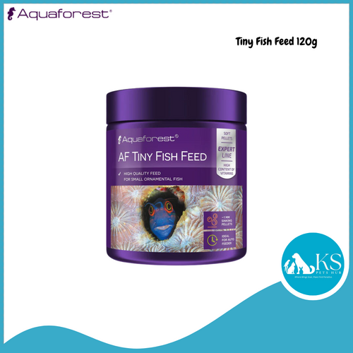Aquaforest Tiny Fish Feed 120g Fish & Aquatic