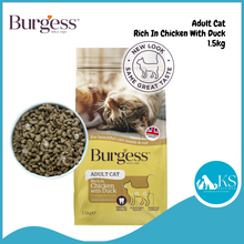 Load image into Gallery viewer, Burgess Cat Chicken &amp; Duck 1.5kg Cat Feed