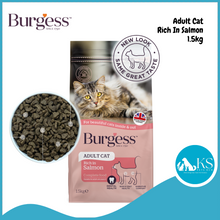 Load image into Gallery viewer, Burgess Cat Rich Salmon 1.5kg Cat Feed