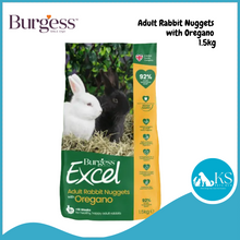 Load image into Gallery viewer, Burgess Excel Adult Rabbit Nuggets with Oregano 1.5kg