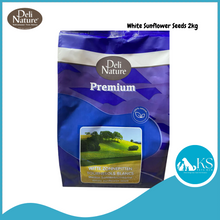 Load image into Gallery viewer, Deli Nature White Sunflower Seeds 2kg Bird Feed