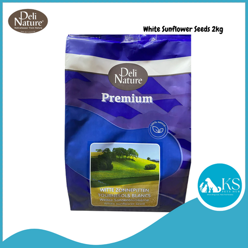 Deli Nature White Sunflower Seeds 2kg Bird Feed