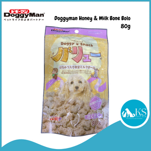 Doggyman Honey & Milk Bone Bolo For Dogs 80G