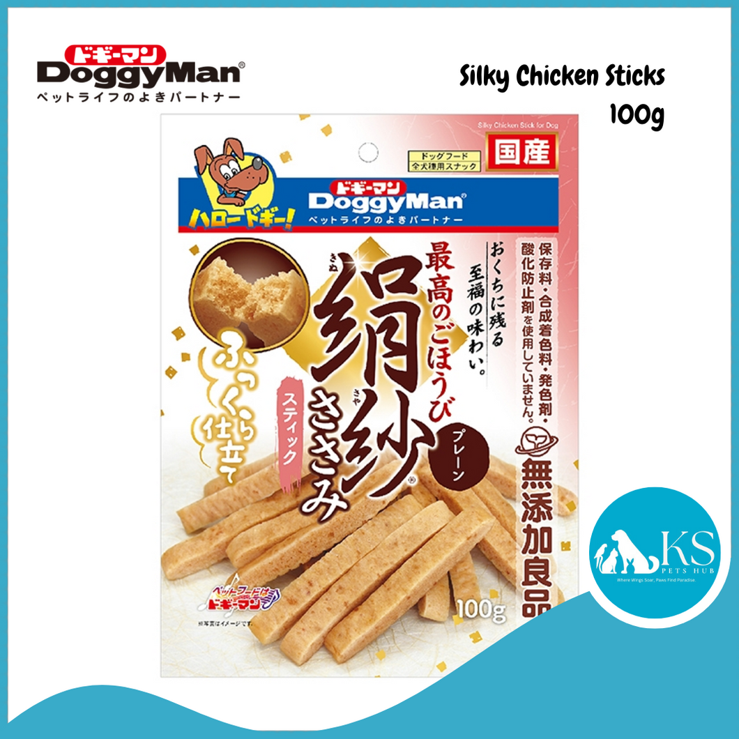 Doggyman Silky Chicken Sticks 100g