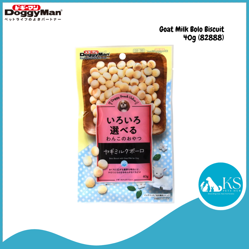 Doggyman Bolo Biscuit with Goat Milk 40g Dog Treats