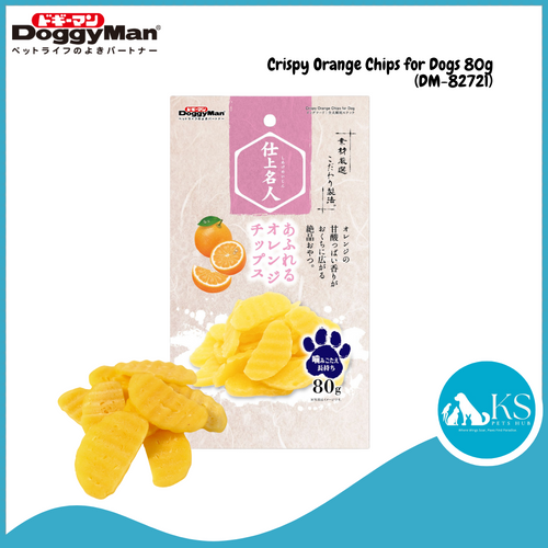 Doggyman Crispy Orange Chips for Dogs 80g