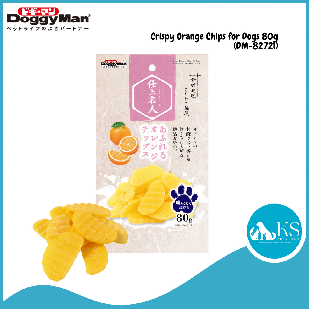 Doggyman Crispy Sweet Potato / Apple Chips/ Orange Chips Chip Dog Treats 80g