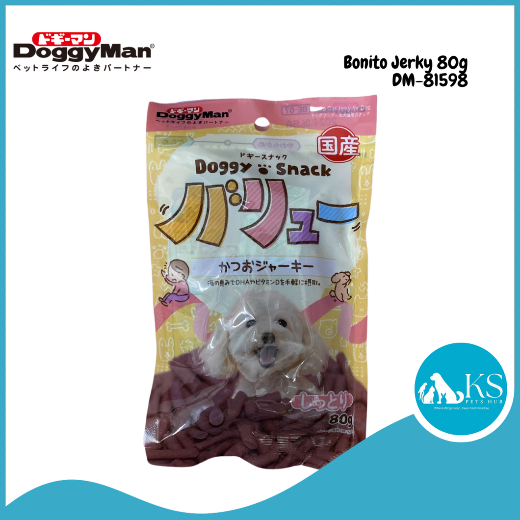 [Exp: June 2024] Doggyman Bonito Jerky 80g Dogs Treats