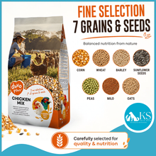 Load image into Gallery viewer, Duvo Plus Chicken Mix 4kg – Premium 7‑Grain Feed for Healthy Chickens | Natural Balanced Nutrition