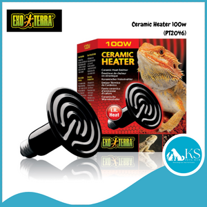 Exo Terra Ceramic Heater 100w PT2046 Reptiles, Amphibians and Invertebrates