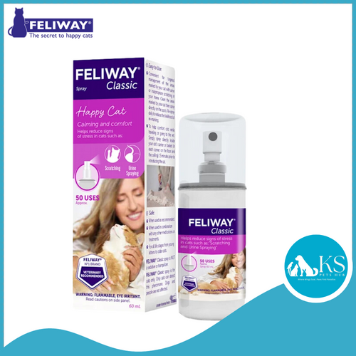 FELIWAY Classic Spray For Pet Cats 60ml