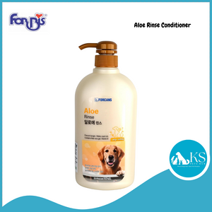 Forcans Forbis Aloe Shampoo 750ml - Long Coat / Short Coat / Mild Olive / Aloe Rinse Dog Shampoo