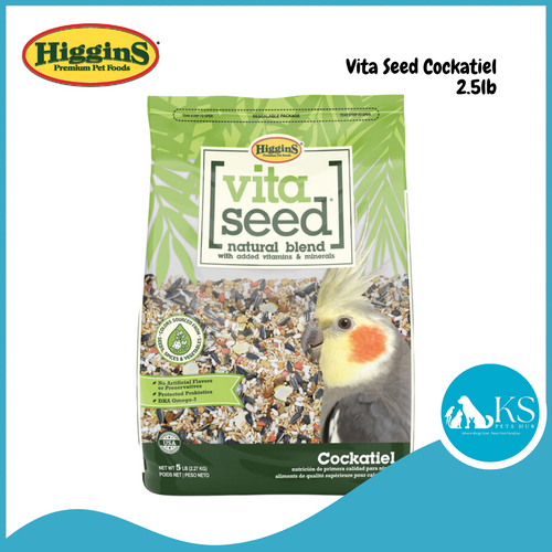 HigginS Vita Seed Cockatiel 2.5lb