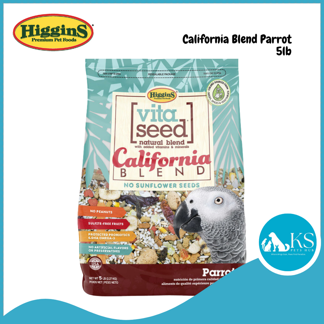 HigginS Vita Seed California Blend Parrot 5lb