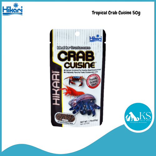 Hikari Tropical Crab Cuisine 50g Aquarium Feed