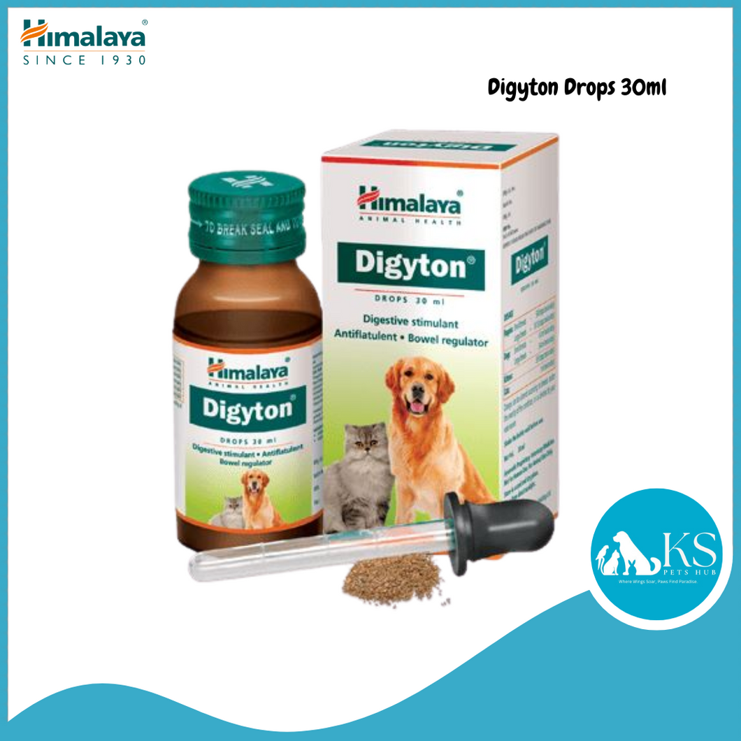 Himalaya Digyton Drops 30ml For Cats Dogs Supplement
