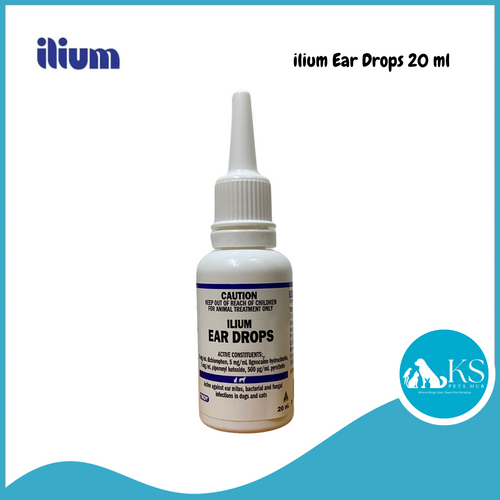 ilium Ear Drops 20 mL For Cats Dogs