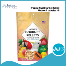 Load image into Gallery viewer, Lafeber Macaw Tropical Fruit Gourmet Pellets 1.25lb / 4lb Parrot Bird Food Diet