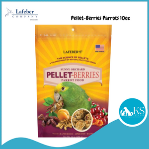 Lafeber Pellet-Berries for Parrots 10oz Bird Food Diet