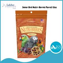 Load image into Gallery viewer, Lafeber Senior Bird Nutri-Berries for Parrot 10oz Parrot Bird Food Diet