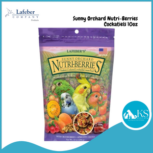 Lafeber Sunny Orchard Nutri-Berries for Cockatiels 10oz
