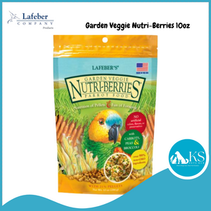 Lafeber Garden Veggie Nutri-Berries 10oz / 3lb Parrot Bird Food Diet