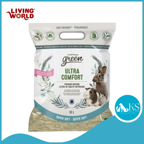 Living World Green Ultra Comfort Hamster Premium Bedding 10L (65453)