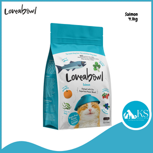 [ 4.1kg ] Loveabowl Grain Free Dry Cat Food (Chicken & Snow Crab), (Herring, Salmon, Lobster), (Chicken), (Salmon)