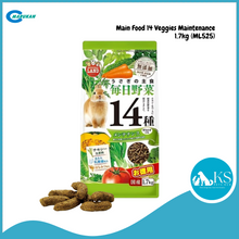 Load image into Gallery viewer, Marukan Main Food 14 Veggies Maintenance for Rabbit 1.7kg (ML525)