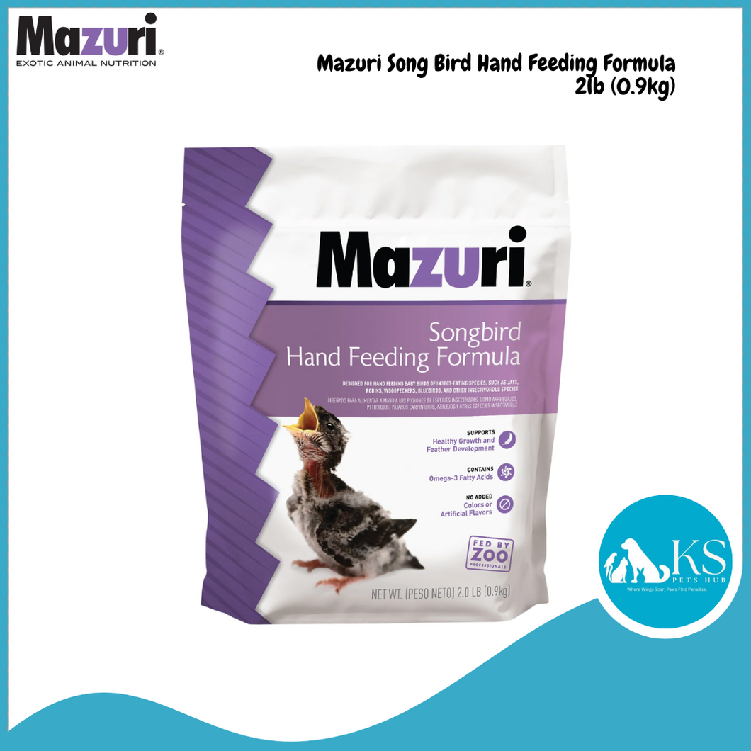 Mazuri Songbird Hand Feeding Formula 2lb (0.9kg)