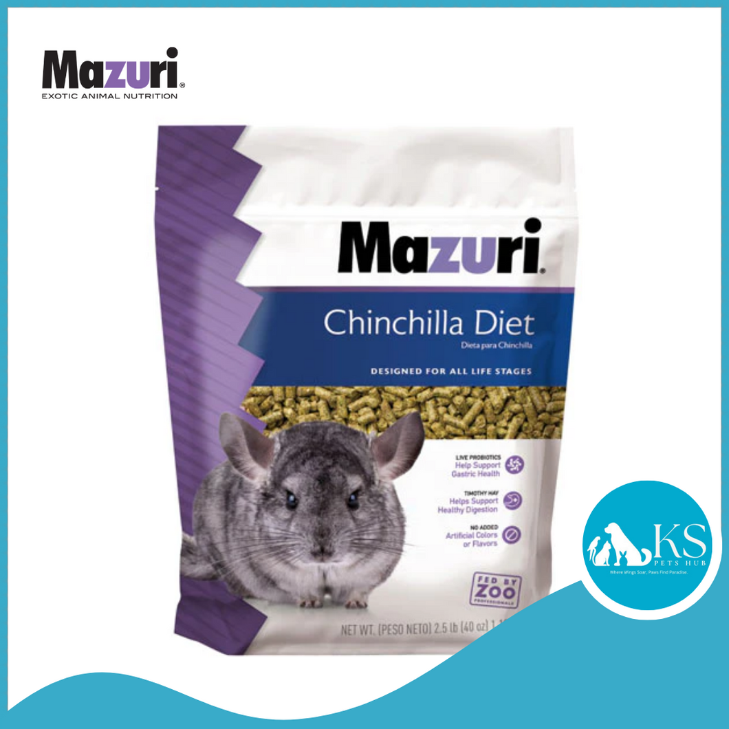 Mazuri Chinchilla Diet 2.5lb(1.13kg)