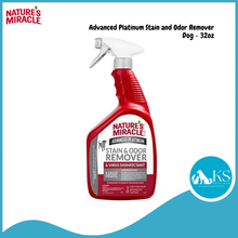 Load image into Gallery viewer, Nature’s Miracle Advanced Platinum Stain and Odor Remover &amp; Virus Disinfectant Eliminator - Dog (32oz/ 64oz)