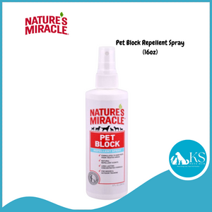 Nature's Miracle Pet Block Repellent Spray (16oz)