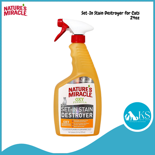 Nature's Miracle Set-In Stain Destroyer For Cats 24oz